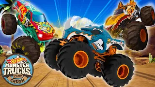 Best Moments from Hot Wheels Monster Trucks Camp Crush 2023! 💥 | Hot Wheels