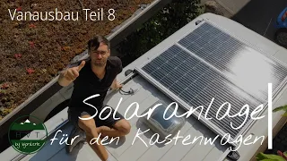 Solarpanele 🌤  & Thule SmartClamp Dachträger 📏📏 auf Ducato/Jumper/Boxer montieren (Vanausbau Teil 8)