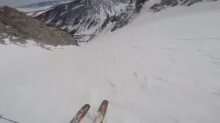 Skiing the Nugget Couloir: Grand Teton National Park, Wyoming