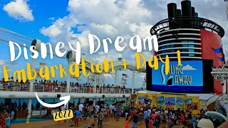 Our First Disney Cruise | Disney Dream Embarkation + Day 1
