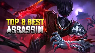 Top 8 Best Assassin Heroes To Rank Up Faster To Mythical Glory In Mobile Legends | Season 29