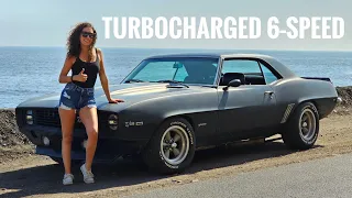 Learning Stick-Shift In A 1969 Camaro – Turbocharged LS 6-Speed