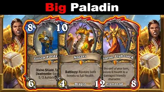 My Big Paladin Is The Best To Watch After WORK! Throne of the Tides Mini-Set | Hearthstone