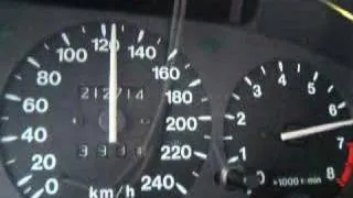 Mazda mx3 1.8 v6 0-160km/h stock