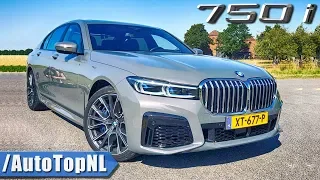 2020 BMW 7 Series 750i 530HP REVIEW on AUTOBAHN (No Speed Limit) by AutoTopNL