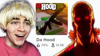 i made PACKGOD play Da Hood