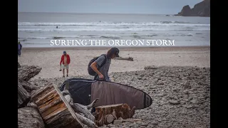 Storm Surfing the Oregon Coast