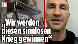 Wladimir Klitschko aus Kiew: „Der Wille ist die stärkste Waffe“ | BILD Live