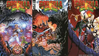 Godzilla vs. The Mighty Morphin Power Rangers II #1 by BOOM! Studios & IDW Publishing