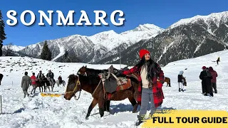 Sonmarg, Kashmir | All Places to Visit | Thajiwas Glacier | Zero Point | Complete Travel Guide ‎