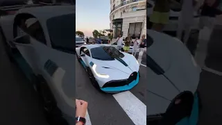 Prince of Qatar Driving his $6million Bugatti Divo