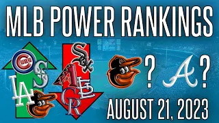 MLB Power Rankings + Playoff Outlook - August 21, 2023