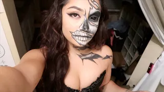 GRWM halloween party edition // makeup tutorial