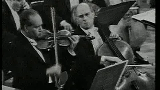 Oistrakh (violin) & Rostropovitch (cello) perform the Brahms Double Concerto