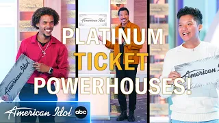 Every Platinum Ticket Winner Reveal! - American Idol 2023