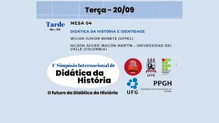 Mesa Redonda 4 - DIDÁTICA DA HISTÓRIA E IDENTIDADE