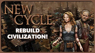 NEW POST-APOCALYPTIC SURVIVAL CITY BUILDER! New Cycle