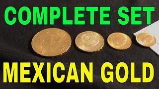 Complete Mexico Gold Bullion Restrikes