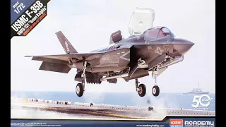 Academy : USMC F-35B Lightning : 1/72 Scale Model : In Box Review