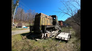 The Last Stop on the Virginia Creeper | Abandoned Trains LEFT BEHIND | Elkland Station