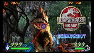 Jurassic Park Arcade (Raw Thrills) - Full Playthrough (Teknoparrot)