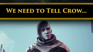 Destiny 2 Lore - It's time to tell Crow about his past... Before Savathun does...