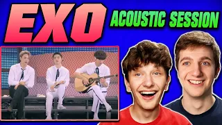 EXO - Acoustic Session + Lady Luck + (시선둘,시선하나) What If.. REACTION!!