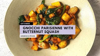 Gnocchi Parisienne With Smoked Paprika, Butternut Squash, And Spinach ⬇️RECIPE⬇️