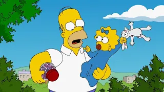 Homero pierde a Maggie LOS SIMPSON CAPITULOS COMPLETOS