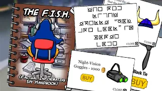 📕The F.I.S.H. Spy Book Secrets!📕 Club Penguin Journey