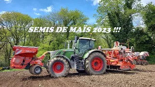 MAGNIFIQUE ENSEMBLE AU SEMIS DE MAÏS !!! // FENDT 724 / KUHN