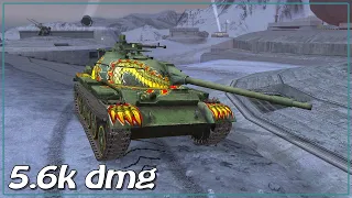 Type 62 Dragon • 3 frags • 5.6k dmg • WoT Blitz
