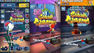 Subway Surfers New Update Weekly Challenge : UnderWater Vs Vancouver Vs Houston 2024 HD Pc GamePlay