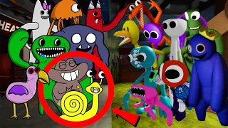 NEW Garten Of Banban Chapter 2 VS Rainbow Friends ALL PHASES 🎵 Roblox Rainbow Friends (FNF Mod)