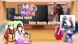 [Gacha react] // Naruto react ship      🍥Naruto&Hinata💜 / 🖤Sasuke&Sakura🌸