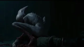 Alien Covenant - David Meets Neomorph Scene