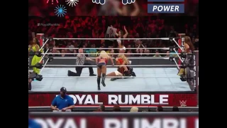 Royal Rumble 2017 Six Womans Tag Team match