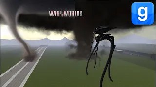 War Of The Worlds Tripods VS Tornado's Garry's Mod