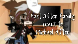 past Afton's family react to future Michael meme // fnaf // gacha club