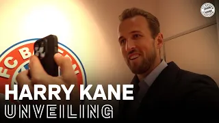 The long awaited unveiling of Harry Kane! | Behind the Scenes #ServusHarry