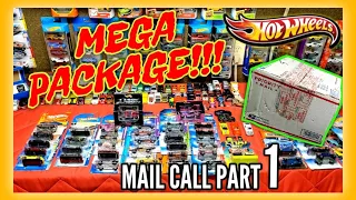 (Mail Call) Hot Wheels Packages | PART 1 Treasure Hunts, Exclusives & MORE!!!!