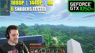 GTX 1050 Ti | Minecraft - 1080p, 1440p, 4K - With and without Shaders! - EP6