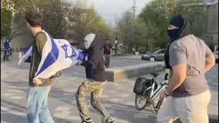CAUGHT ON CAMERA: Jews not allowed on campus turned into Little Gaza