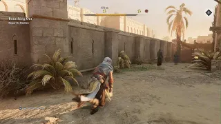 Assassin's Creed Mirage taking down fort