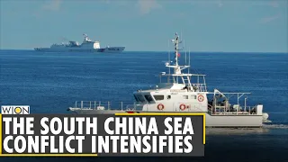 Chinese militia boats 'entering Philippine water' | South China Sea | Latest English News