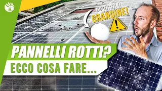 FOTOVOLTAICO E GRANDINE, tutto quello che devi sapere PRIMA e DOPO