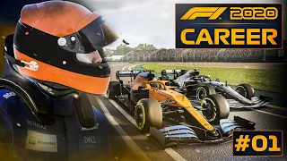 LETS MAKE MCLAREN GREAT AGAIN! F1 2020 McLaren Driver Career Mode #1 Australian GP! (4k)