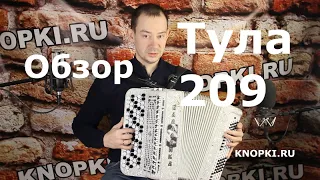 Обзор Баяна "ТУЛА-209" или БН-37 - KNOPKI.RU