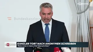 Kanzler tobt: "Rote Linie in Cobra-Fall überschritten!"