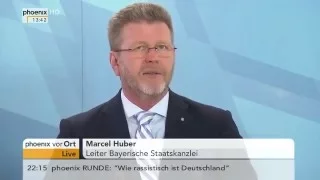 Bayerisches Integrationsgesetz: Marcel Huber gibt Pressekonferenz am 23.02.2016